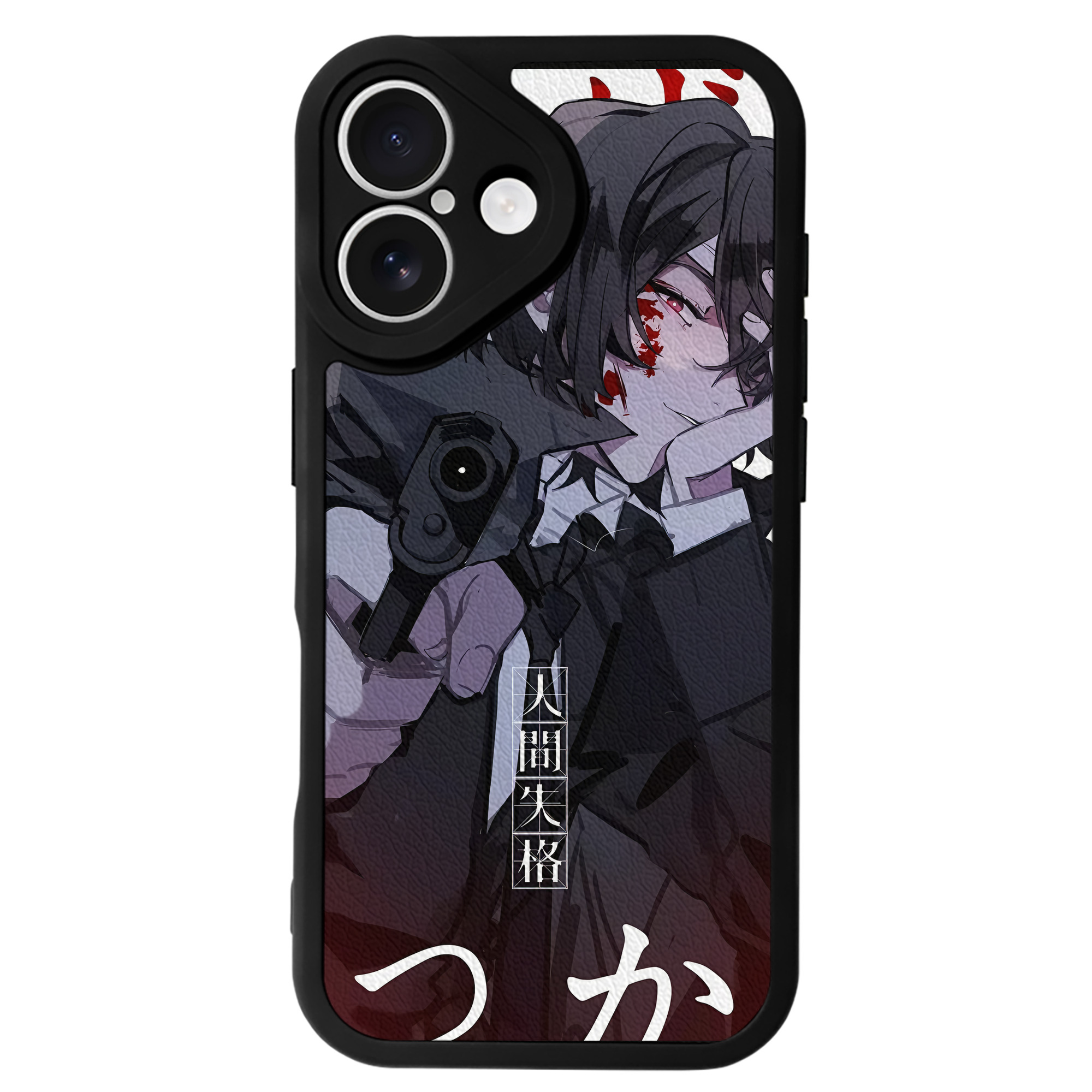 （画像用） 文豪ストレイドッグス Bungo Stray Dogs 【iPhone 16シリーズ対応】シリコンスマホケース（レザー調） 材質：シリコン